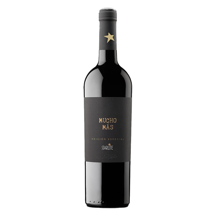 부아르와인상점 무초 마스 스타라이트 틴토 와인 병 디자인