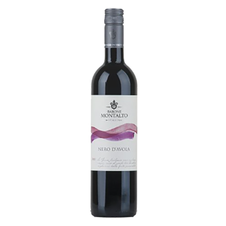 부아르와인상점 몬탈토 아쿠아렐로 네로다볼라 와인 병 디자인