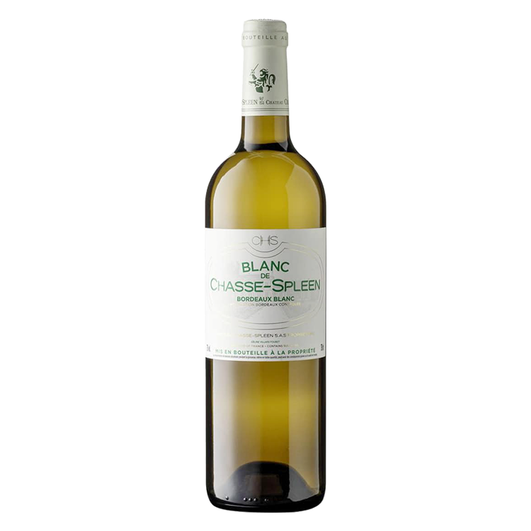 부아르와인상점 블랑 드 샤스 스플린 와인 병 디자인