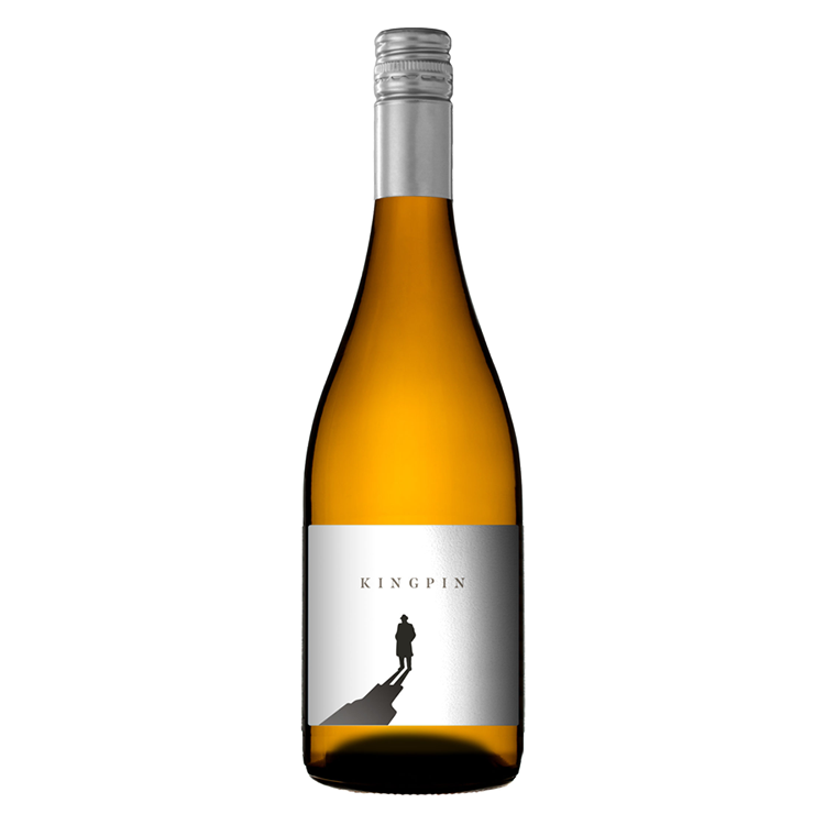 부아르와인상점 킹핀 화이트 와인 병 디자인