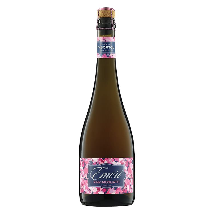 부아르와인상점 에머리 핑크 모스카토 와인 병 디자인